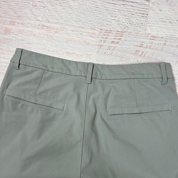Lululemon Commission Pant Slim Fit Warpstreme SIZE 32 x 28 Silver Drop ABC Chino - Picture 6 of 13